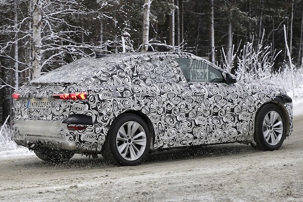 Spyshots Audi Q6 e-tron en Q6 Sportback e-tron