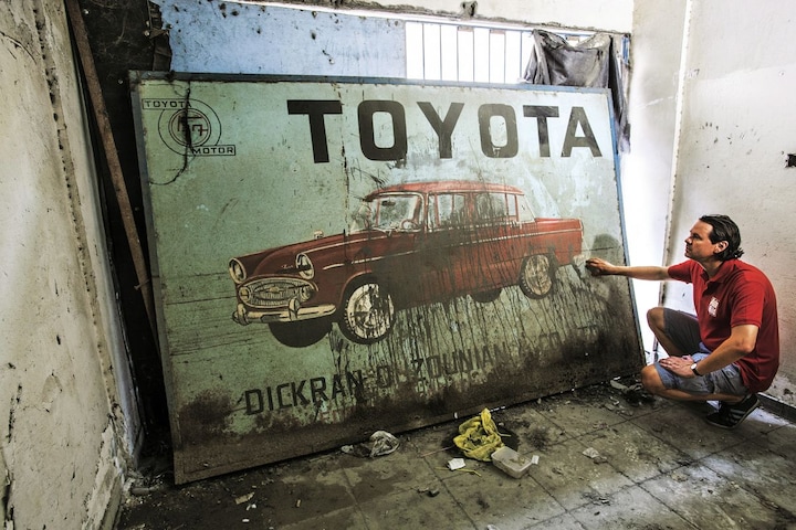 Oude Toyota's op Cyprus