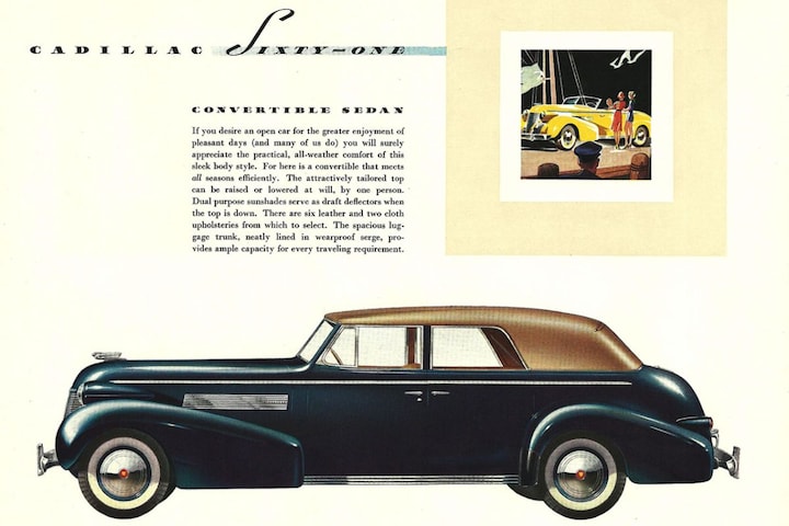 Cadillac Sixty One Convertible Sedan
