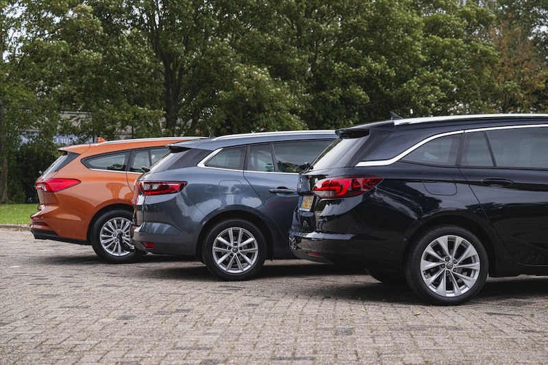 Triotest ruime stationwagons als occasion: Ford Focus - Renault Mégane - Opel Astra