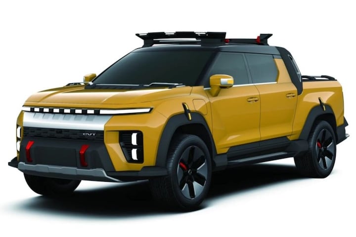 KGM Torres pick-up studiemodel