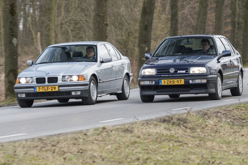 BMW 323i – Volkswagen Vento VR6 – When a six-cylinder mid-range car was still ‘normal’