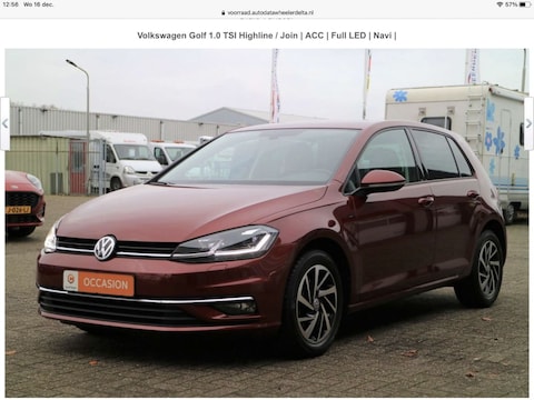 Volkswagen Golf 1.0 TSI 115pk Highline