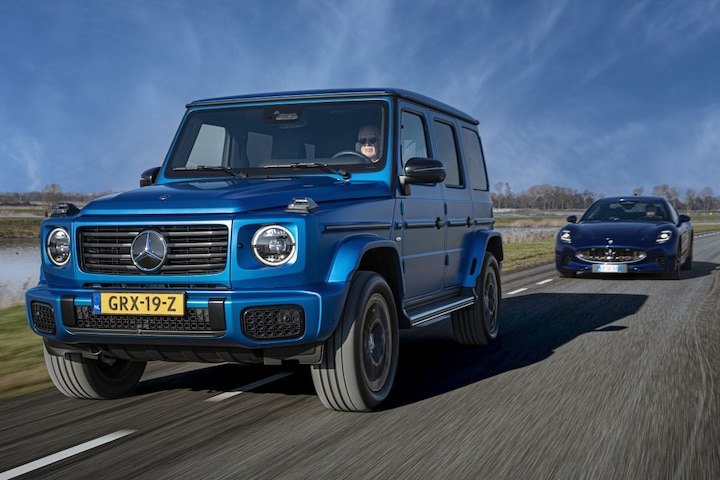Mercedes-Benz G580 EQ - Maserati GranTurismo Folgore