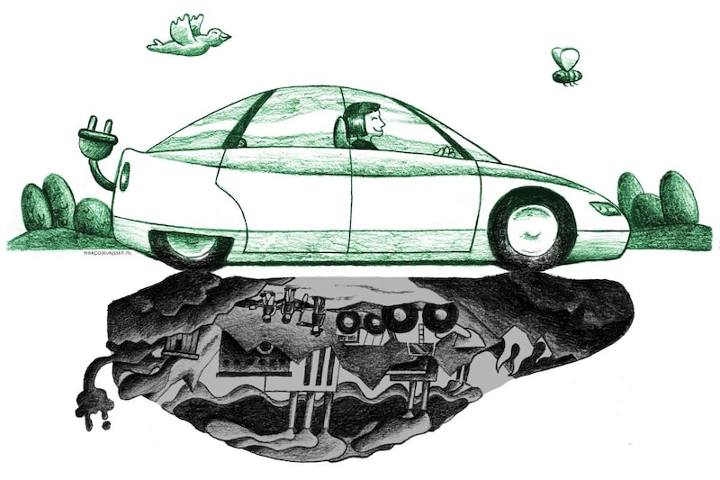 de zwarte kant van elektrisch rijden - AutoWeek