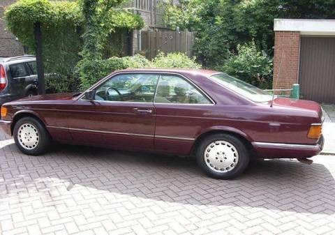 Mercedes-Benz 500 SEC (1984)