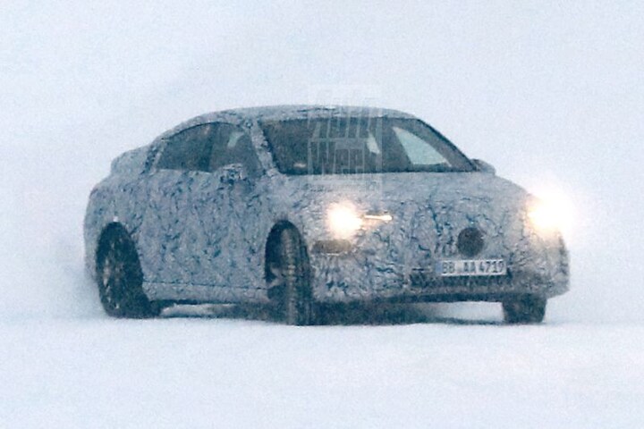 Mercedes-AMG CLA or EQA spy shots