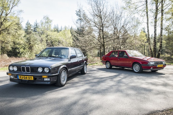 Alfa Romeo 75V6 vs. BMW 325i - 3-serie