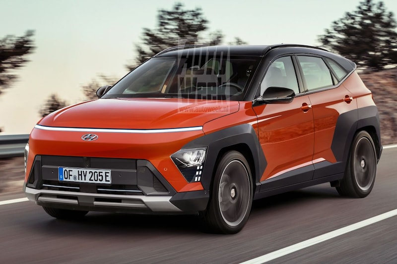 Nieuwe Hyundai Kona wordt bekend anders Vooruitblik AutoWeek