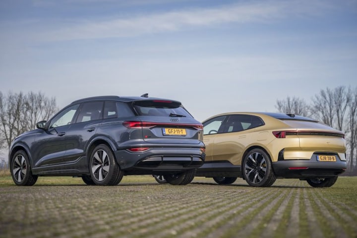 Audi Q6 e-tron - Polestar 4 - dubbeltest