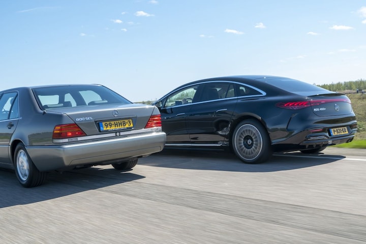 Mercedes-Benz 600 SEL vs Mercedes-Benz EQS