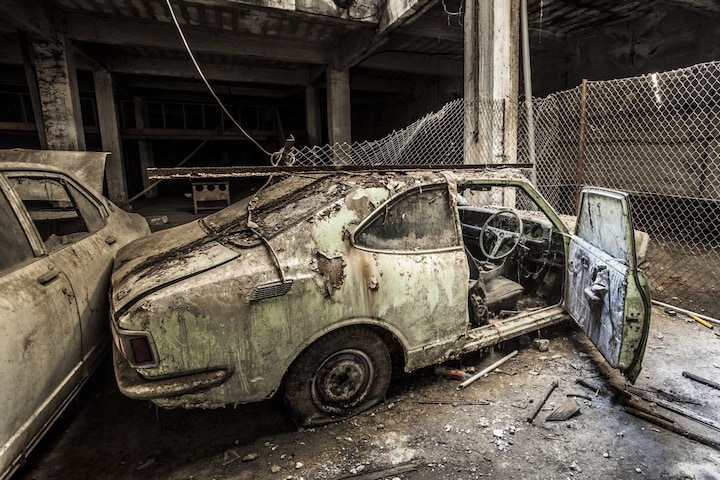 Oude Toyota's op Cyprus