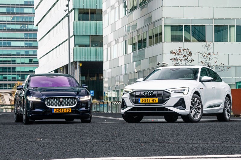 Audi ETron Sportback vs. Jaguar IPace Dubbeltest