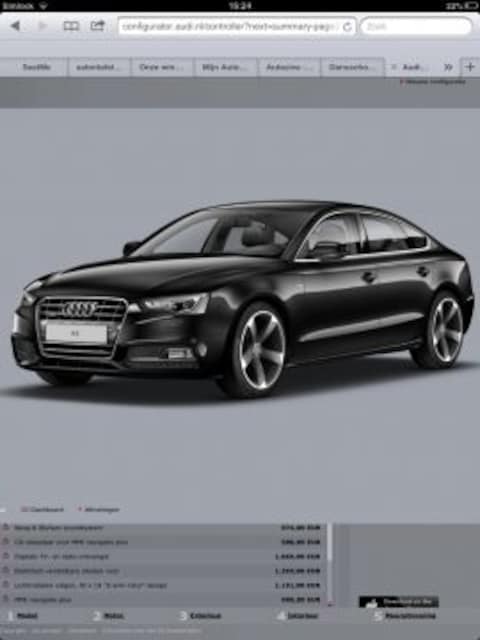 Audi A5 Sportback 2.0 TFSI 225pk quattro Pro Line S (2013)