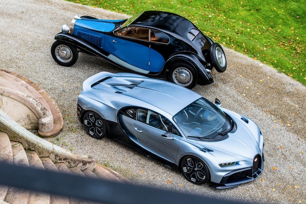 Bugatti Chiron Profilée