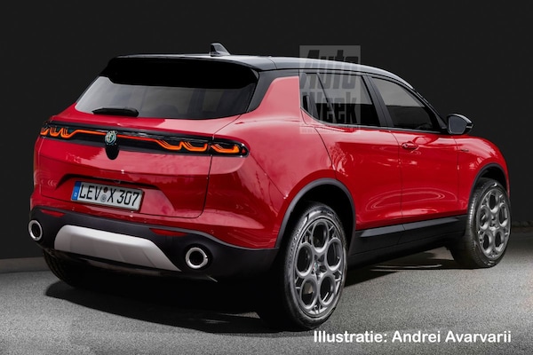 Alfa Romeo Brennero Illustratie
