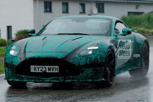 Aston Martin Vantage facelift spy shots