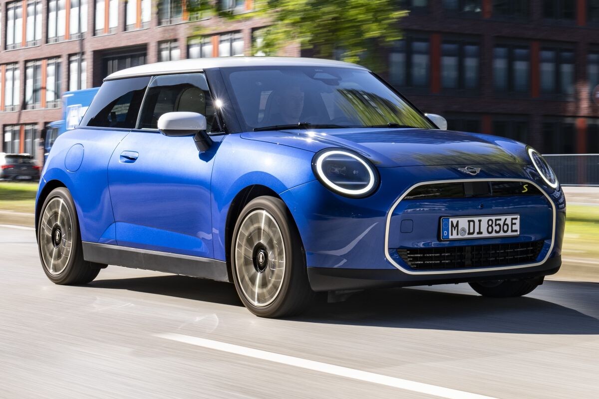 M MOTOS PE Kofferbakmat Voor Mini Cooper III Vanaf 2013 - Duurzame All-Weather Bagagemat Met 4cm Rand