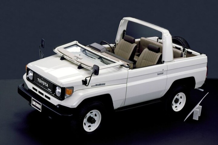 Toyota Land Cruiser cabrio open
