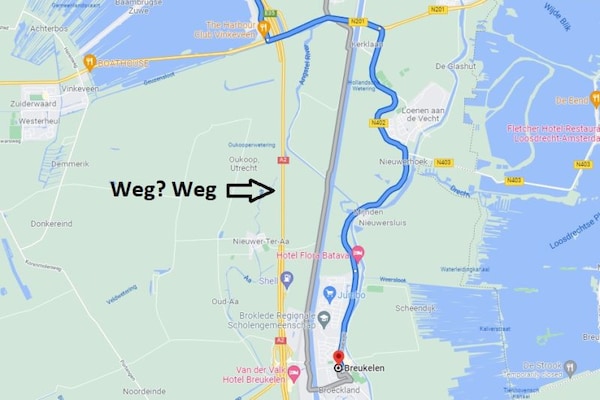 Snelweg weg