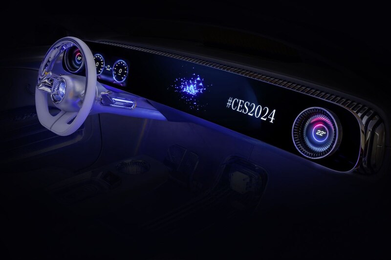 Mercedes Concept CLA CES 2024