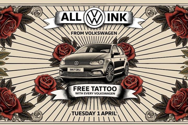 All-ink Volkswagen 1 april
