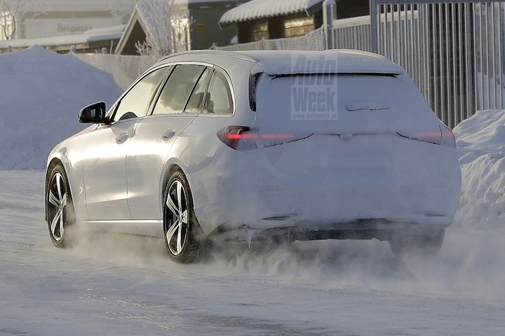Mercedes-Benz C-klasse Estate spyshots
