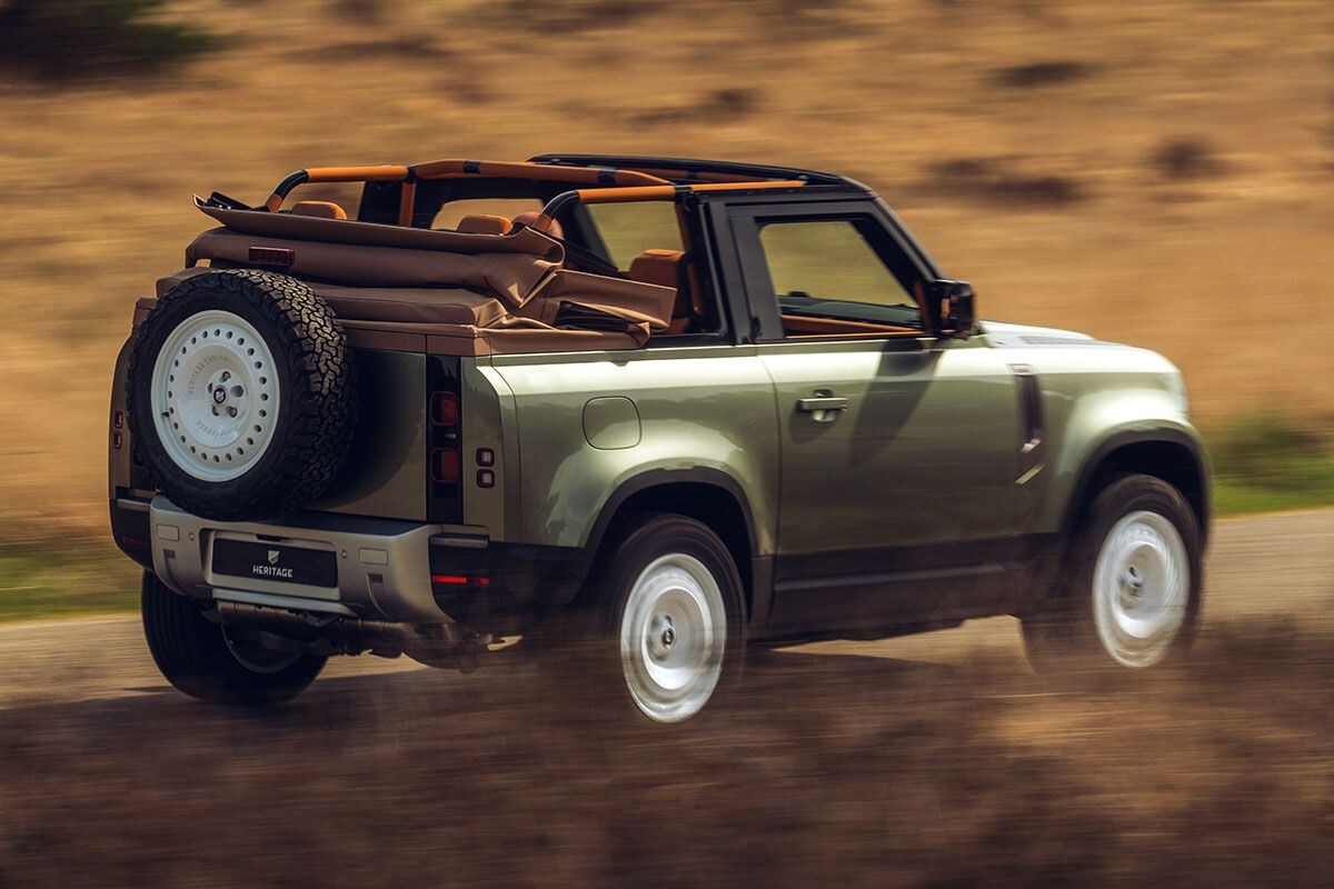 Land Rover Defender Convertible bestaat dankzij Niels van Roij