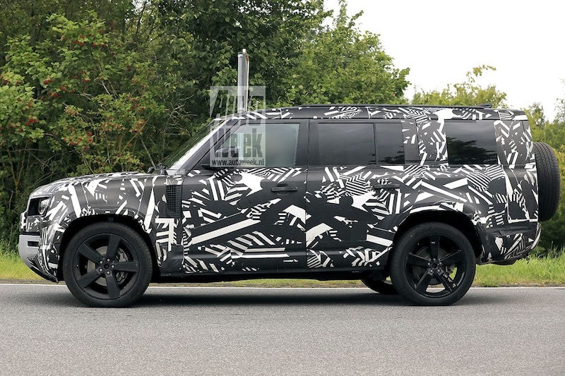 Spyshots Land Rover Defender 130