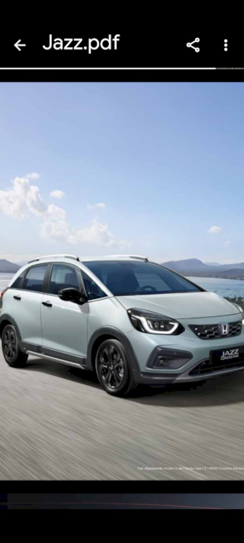 Honda Jazz 1.5 Hybrid Advance Crossstar (2025)