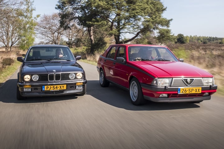 Alfa Romeo 75V6 vs. BMW 325i - 3-serie