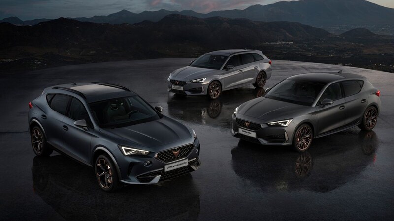 Cupra Formentor and Leon