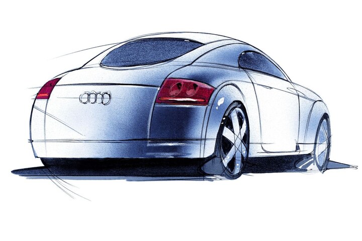 Audi TT design sketches