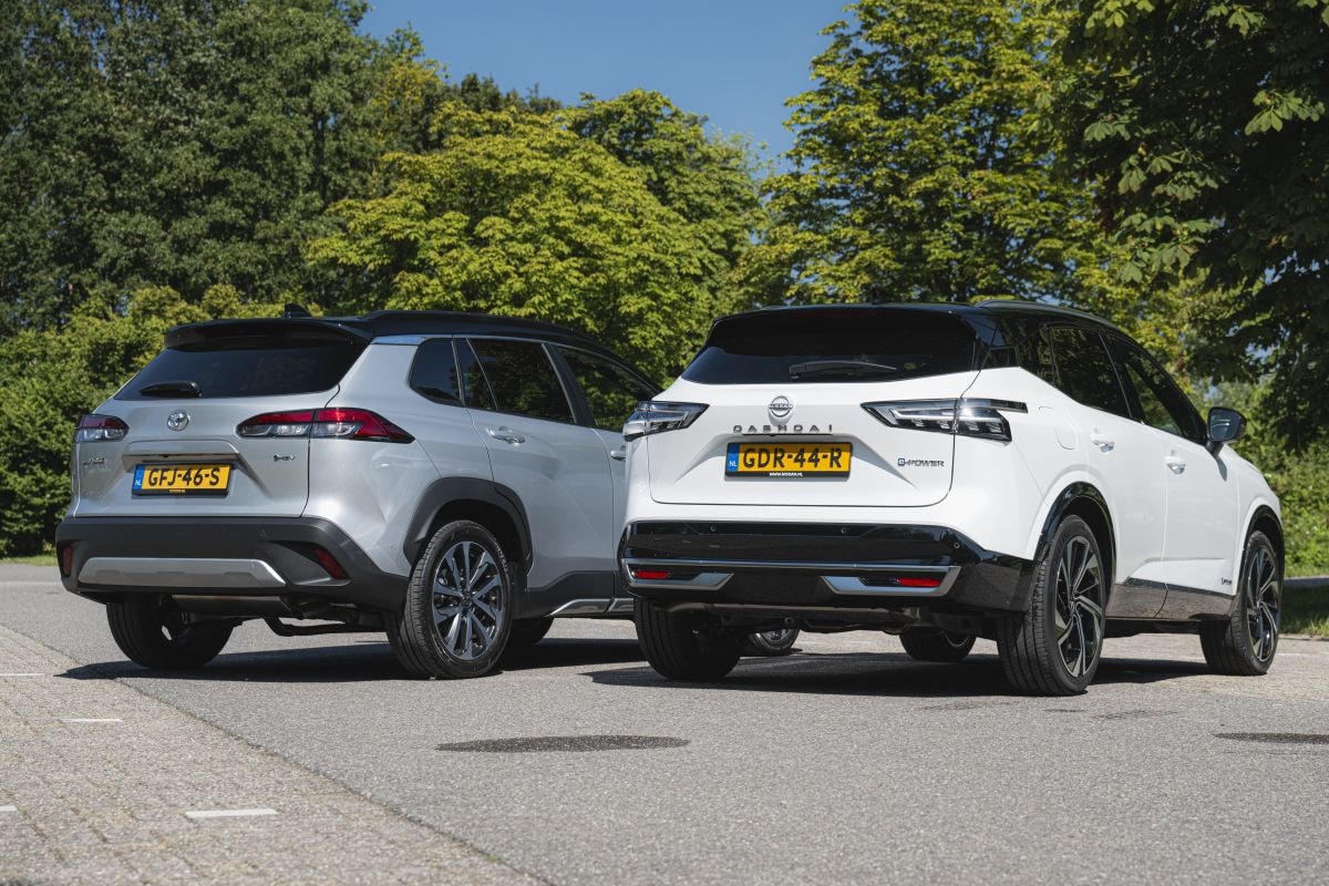 Nissan Qashqai vs. Toyota Corolla Cross - Vergelijkende Test