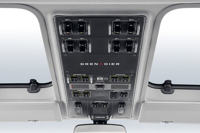 Ineos Grenadier interieur