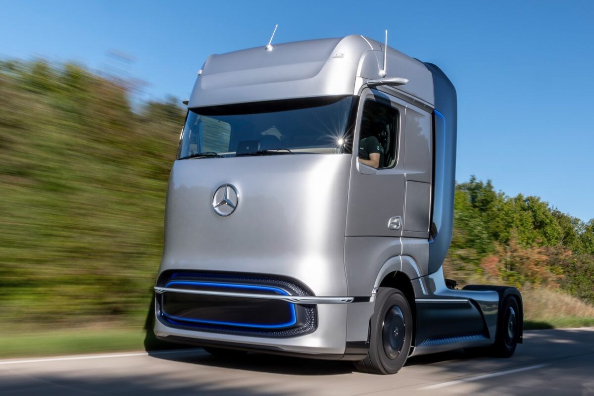 Mercedes-Benz GenH2 Truck: Vrachtwagen Met Brandstofcel