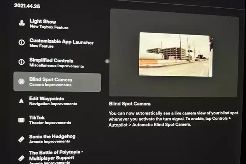 Tesla Holiday Update 2021