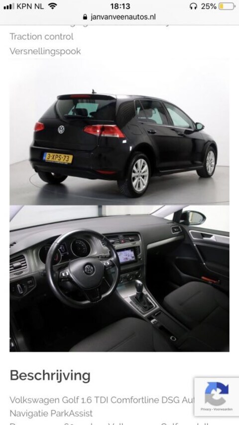 Volkswagen Golf 1.6 TDI 110pk Comfortline
