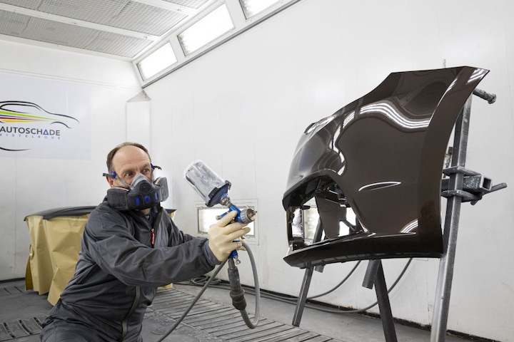Spray booth damage repair company