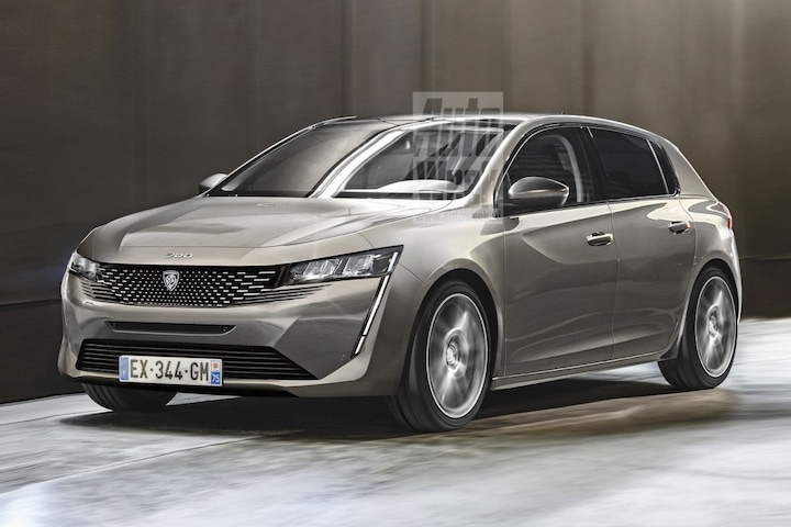 Peugeot 308 illustratie