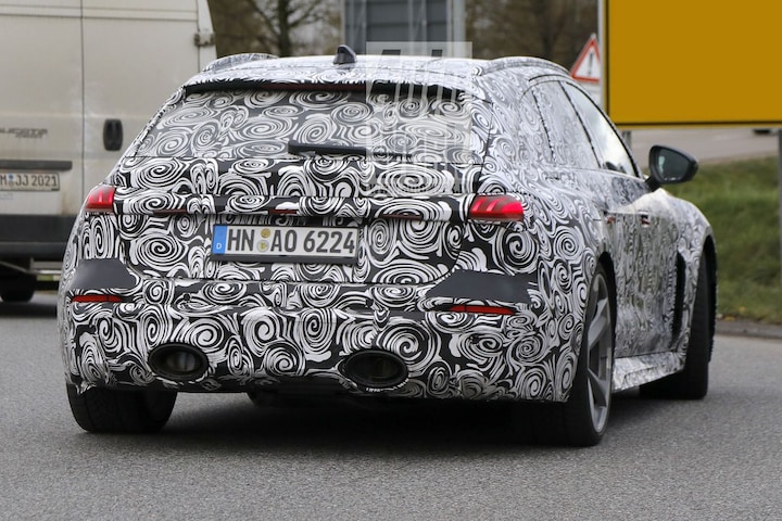 Audi RS5 spyshots