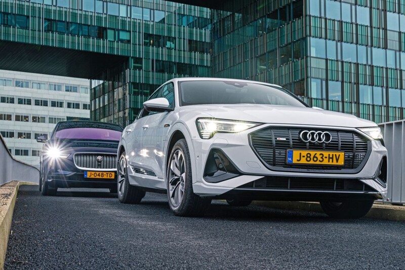 Audi ETron Sportback vs. Jaguar IPace Dubbeltest
