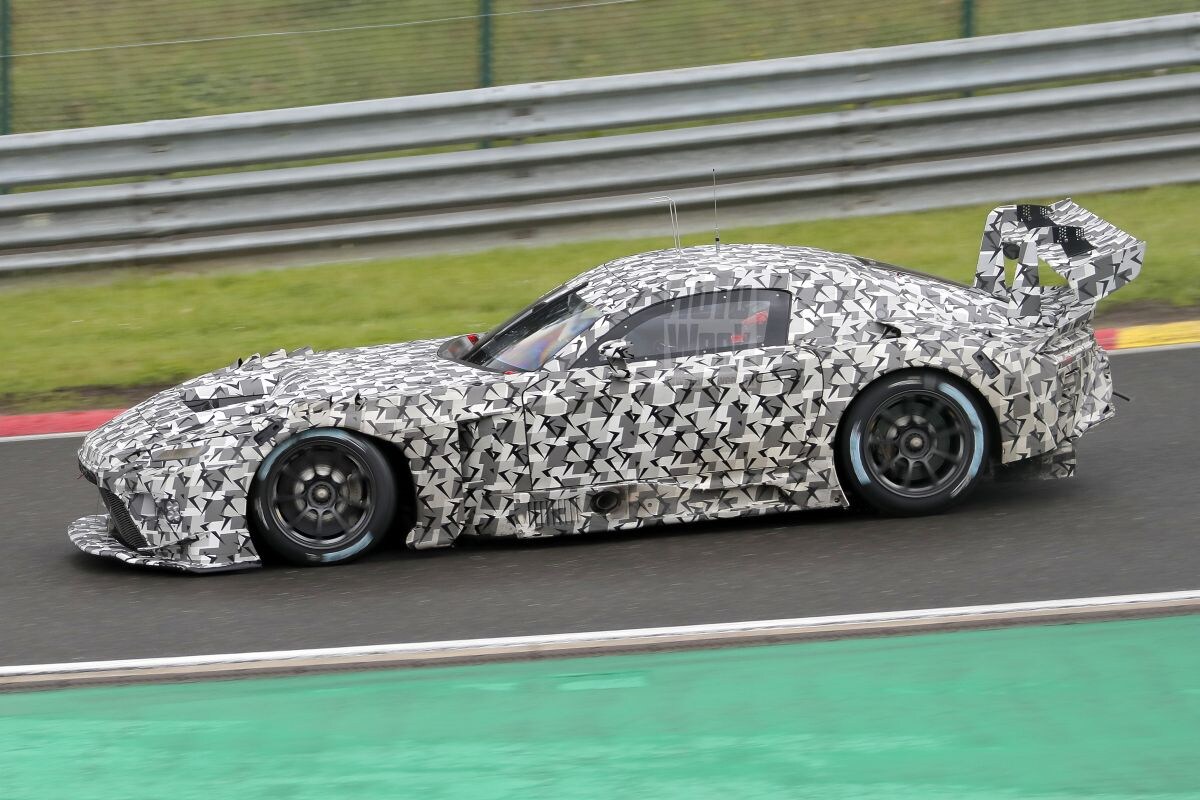 Toyota GR GT3 gespot: de Supra voorbij met een V8 - AutoWeek