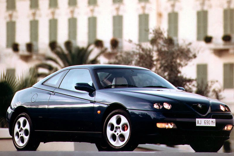 Miniature Alfa Romeo GTV 2.0 V6 TB 1998 - Mitica 1/18, Gris Titane, Métal, 2 Ouvrants
