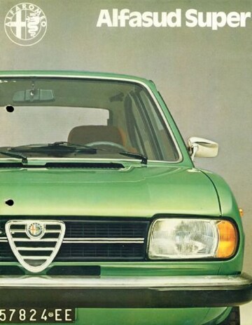 Brochures Alfa Romeo Alfasud - Folders - AutoWeek