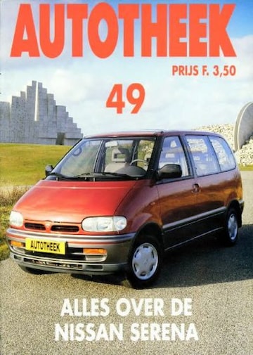 Brochures Nissan Serena Folders Autoweek