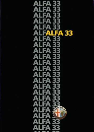 Brochures Alfa Romeo 33 - Folders - AutoWeek