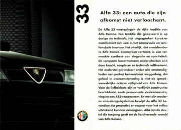 Brochures Alfa Romeo 33 - Folders - AutoWeek