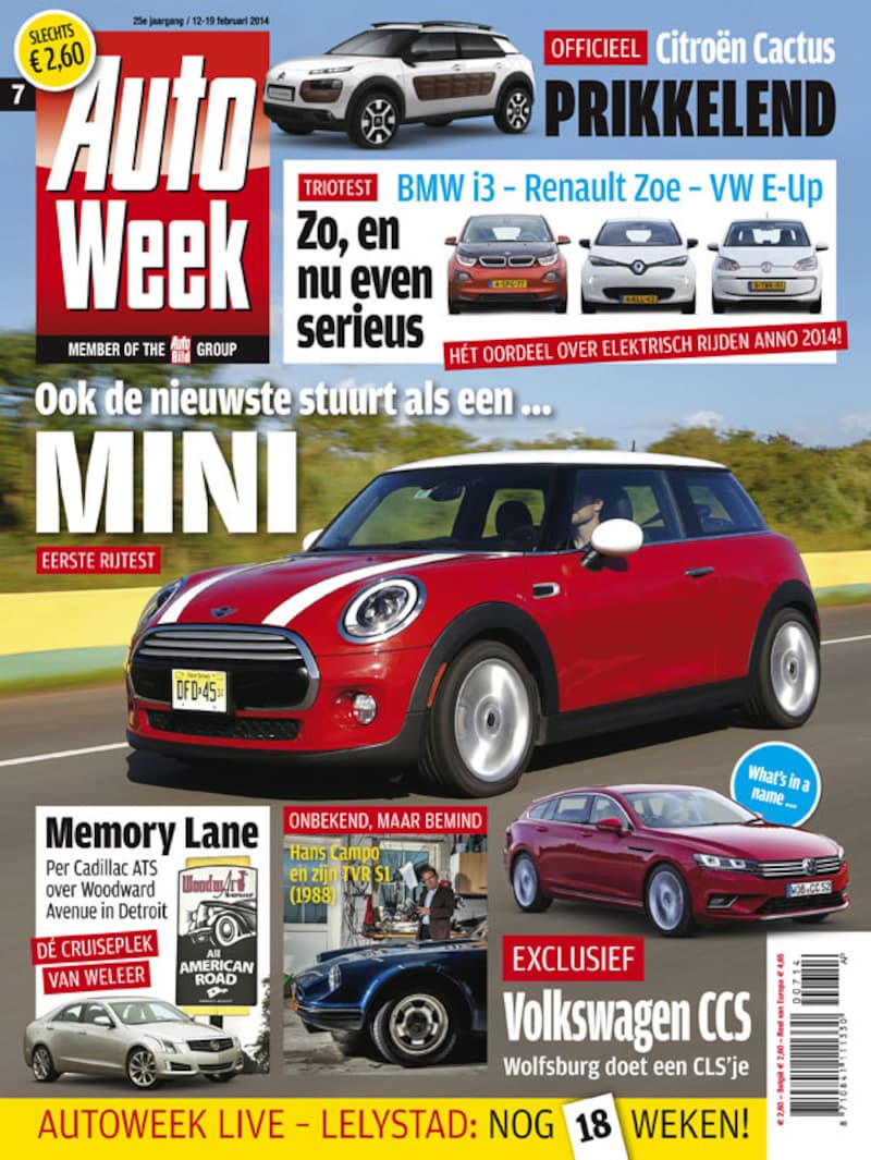 AutoWeek 7: Elektrische Triotest En Nieuwe Mini