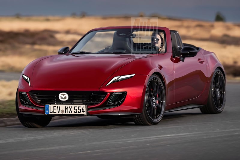 Mazda MX-5 gaat vrolijk verder tegen de stroom in - Vooruitblik